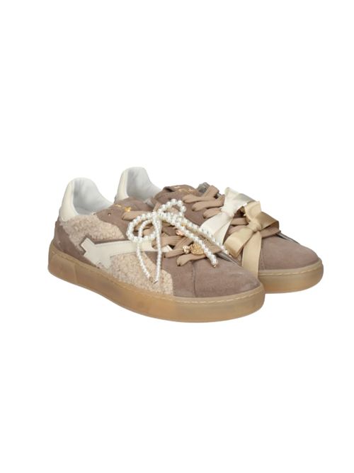 Sneakers Blue30A combi orsetto Gio+ GIO + | BLUE30A-BEIGE